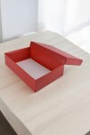 Caja Rectangular 16x23x6 cm ROJO