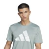 Remera Adidas Run It Verde