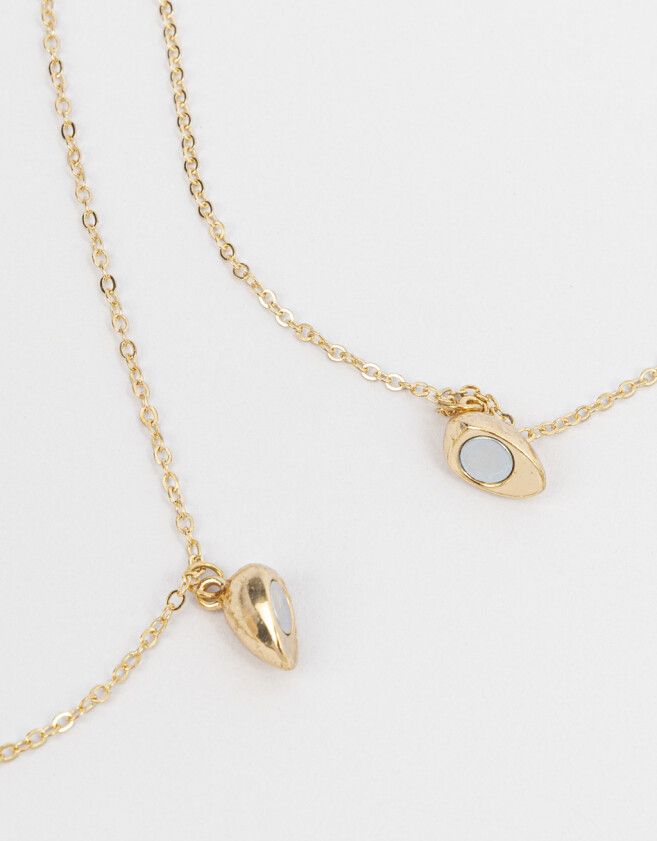 Collares para compartir Con corazón Collares Para Compartir - Dorado
