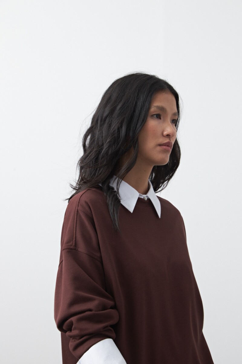 BUZO MERCADER Chocolate