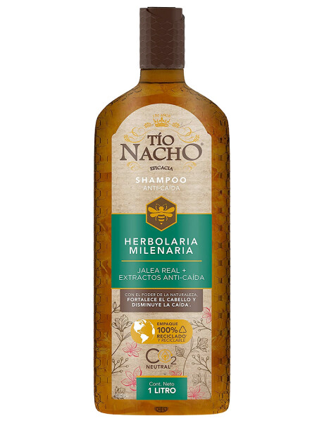 Shampoo Tío Nacho Anti Caída Herbolaria Milenaria 1 litro Shampoo Tío Nacho Anti Caída Herbolaria Milenaria 1 litro