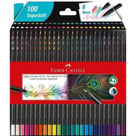 LAPIZ FABER SUERSOFT 100 COLORES LAPIZ FABER SUERSOFT 100 COLORES