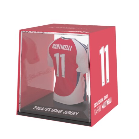 Camiseta Coleccionable Gabriel Martinelli Arsenal – Con firm ROJO-BLANCO