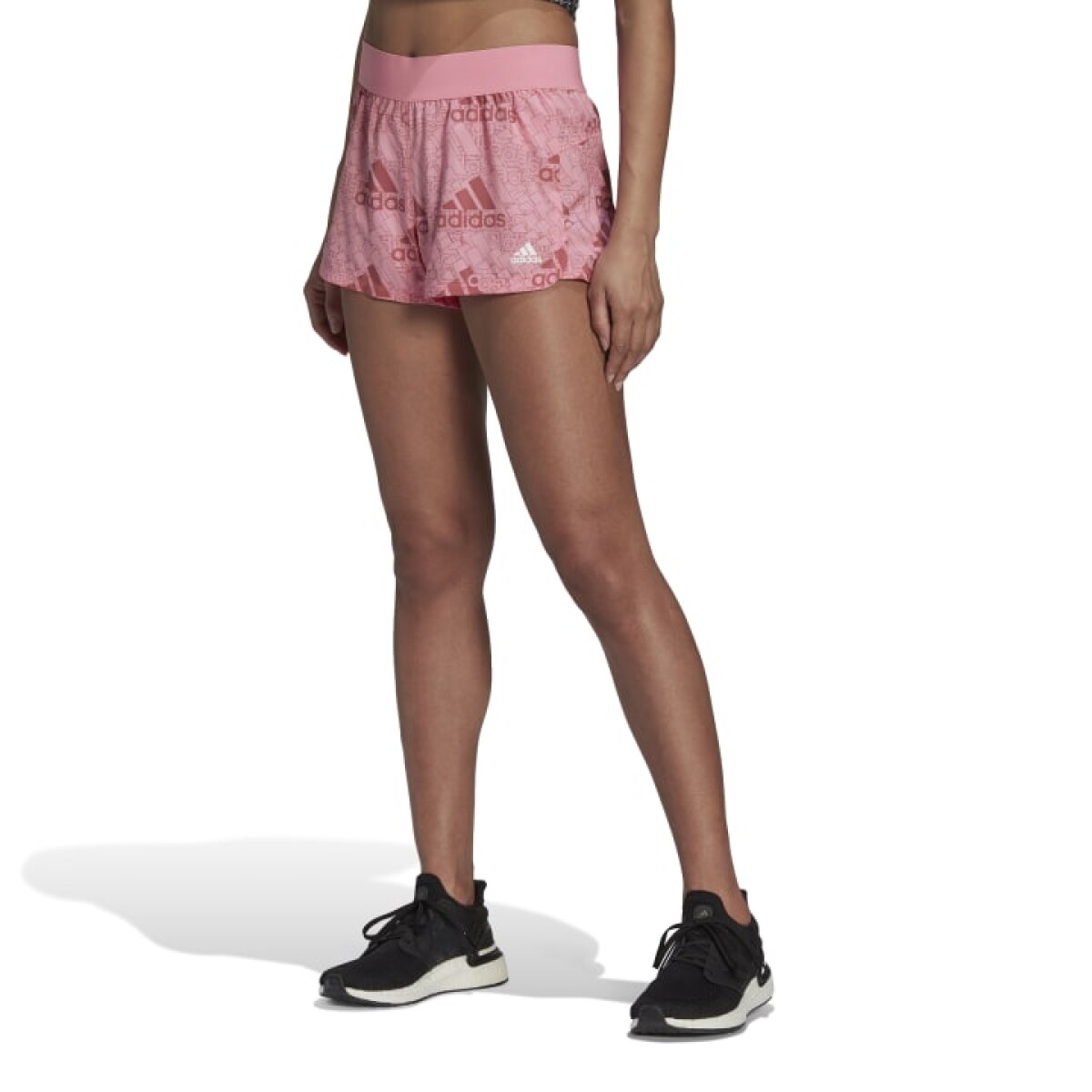 Short Adidas Made for Training de Mujer - HD3921 - Rosado 