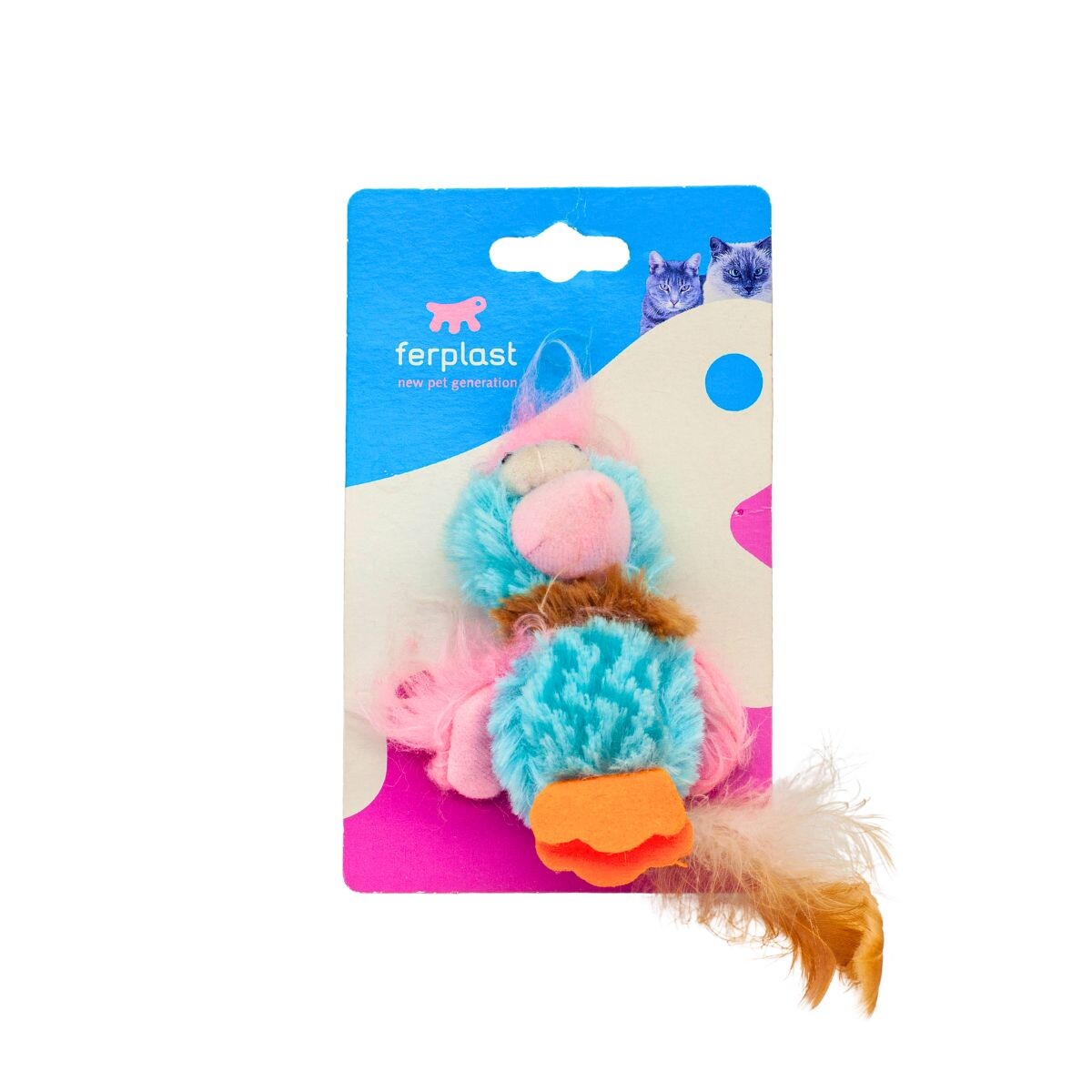 PAJARO PELUCHE FERPLAST 