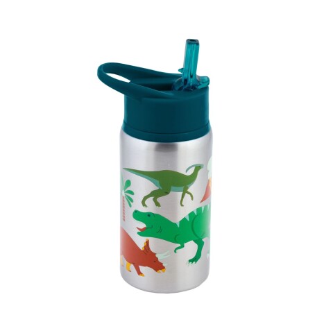 Termo con pico acero inoxidable Dino Verde