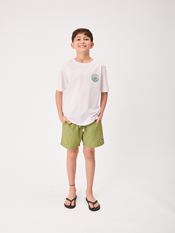 T-SHIRT REESE TEEN RUSTY Blanco