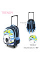 Mochila carro 3D Azul