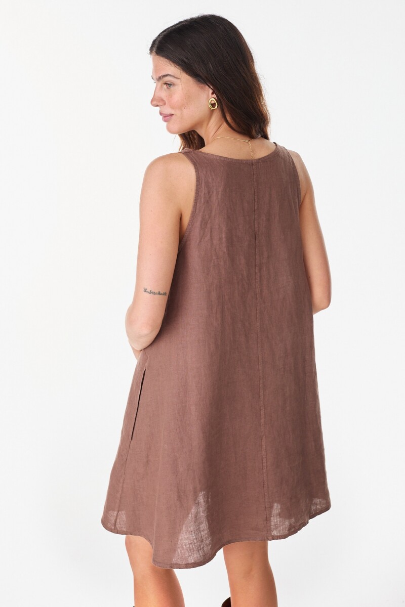 Vestido Diario Chocolate