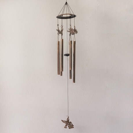 Campana de Viento Figura Calada Colibrí