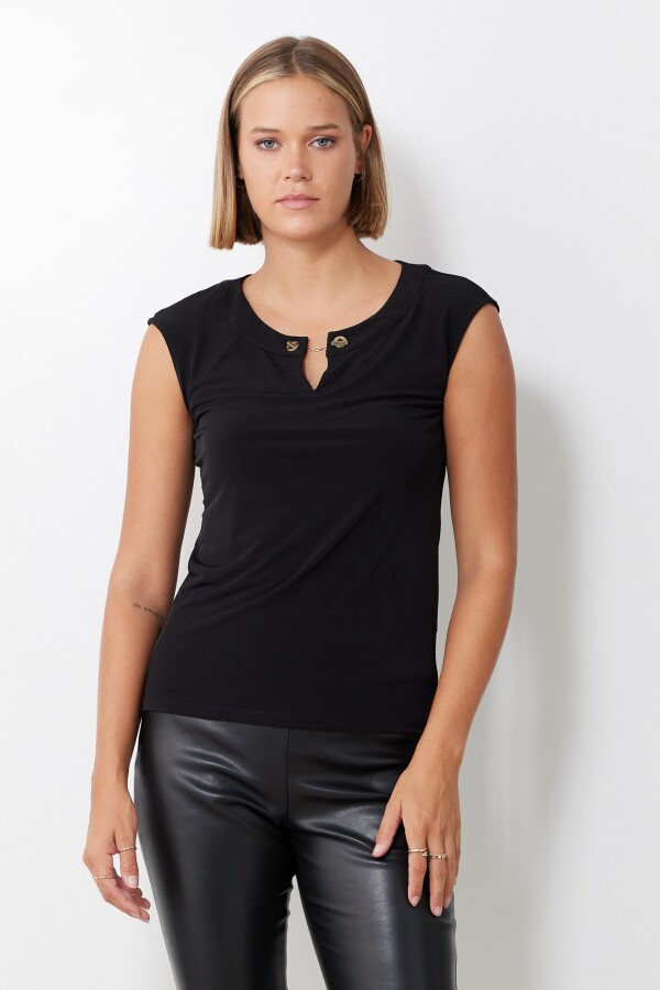 Blusa Cadena NEGRO