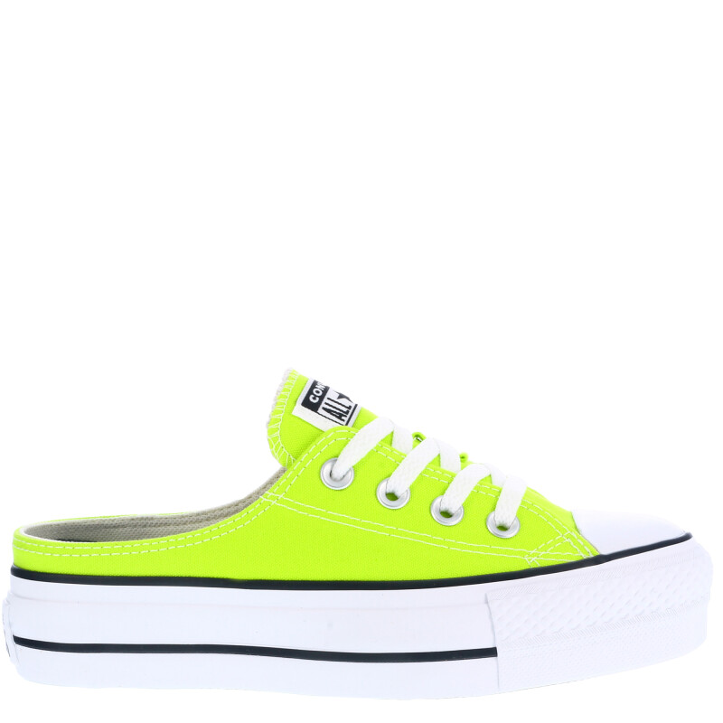 Championes Unisex Converse Zueco Mule Lift Amarillo Limón