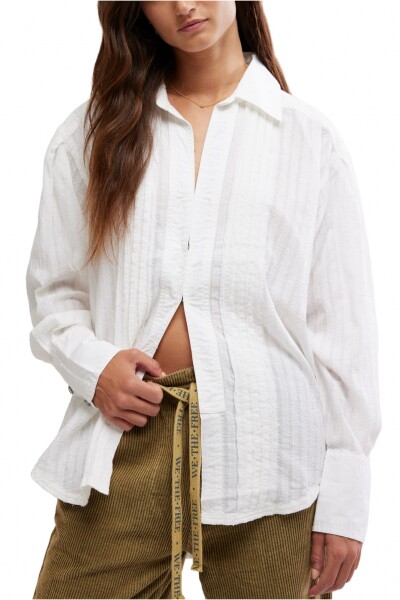 CAMISA TUXY VIBES Blanco
