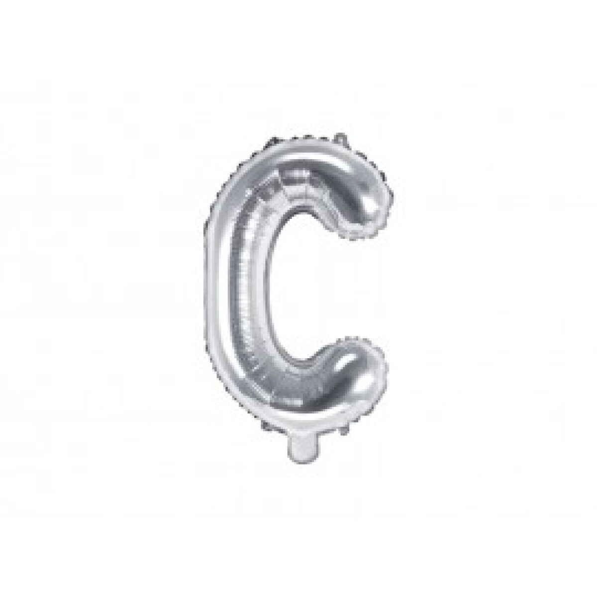 Letra Inflable Plateada - C 