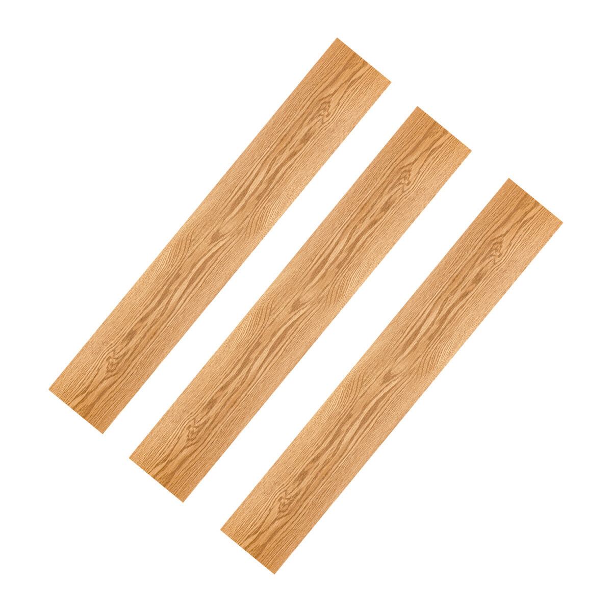 Piso Flotante Vinilico Adhesivo Resistente Simil Madera M2 - Variante Color Marron Claro 3 