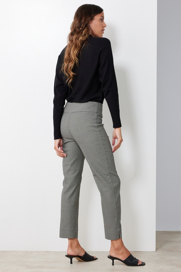 Pantalon Tejido NEGRO/GRIS