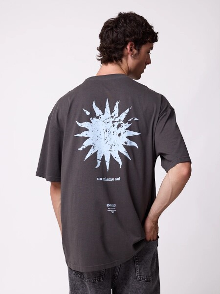 T-SHIRT DIXIE ELEVION GRIS OSCUR