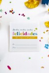 Tarjeta felicidades 10x10 DISEÑO 6