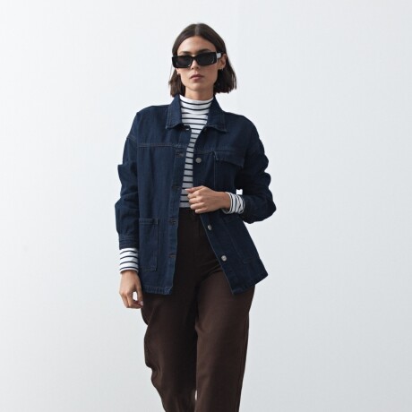 SOBRECAMISA SALINAS Indigo