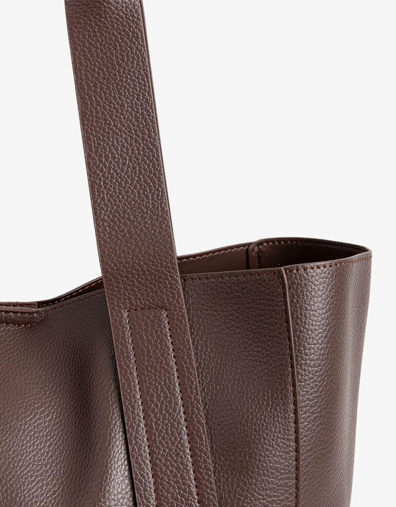 Shopper Cartera Shopper Special Price - Marron Chocolate