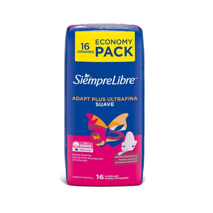 SIEMPRE L. ADAPT PLUS ULTRAFINA PAQ. X 1 única