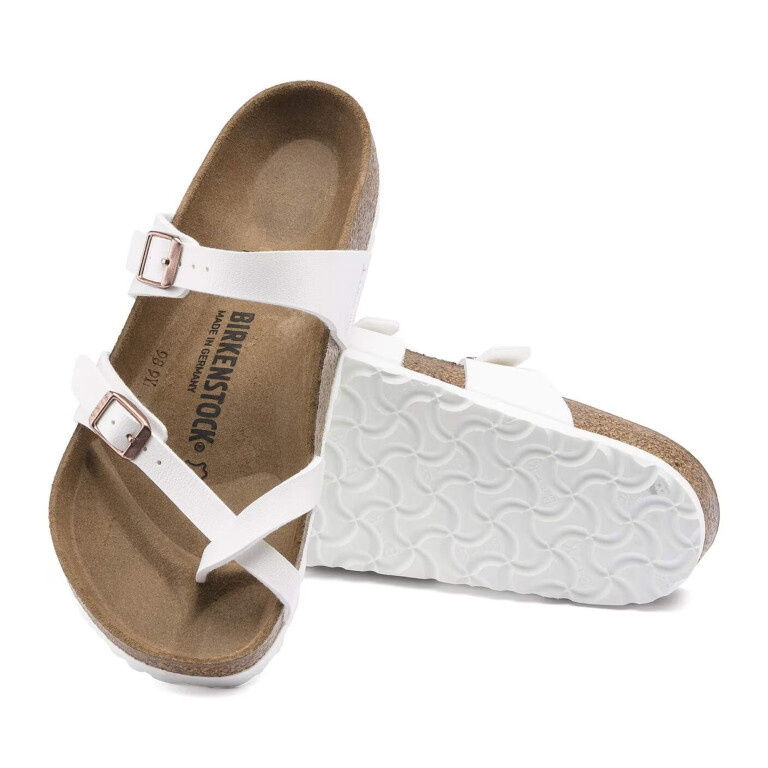 Sandalia Mayari Birko-Flor - Regular Blanco