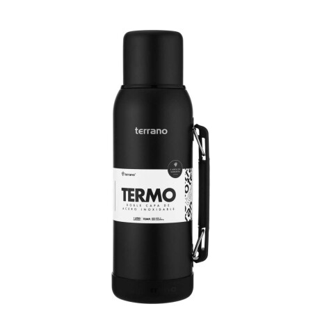 Termo Premium 1lt. Con base de Silicona Negro Opaco