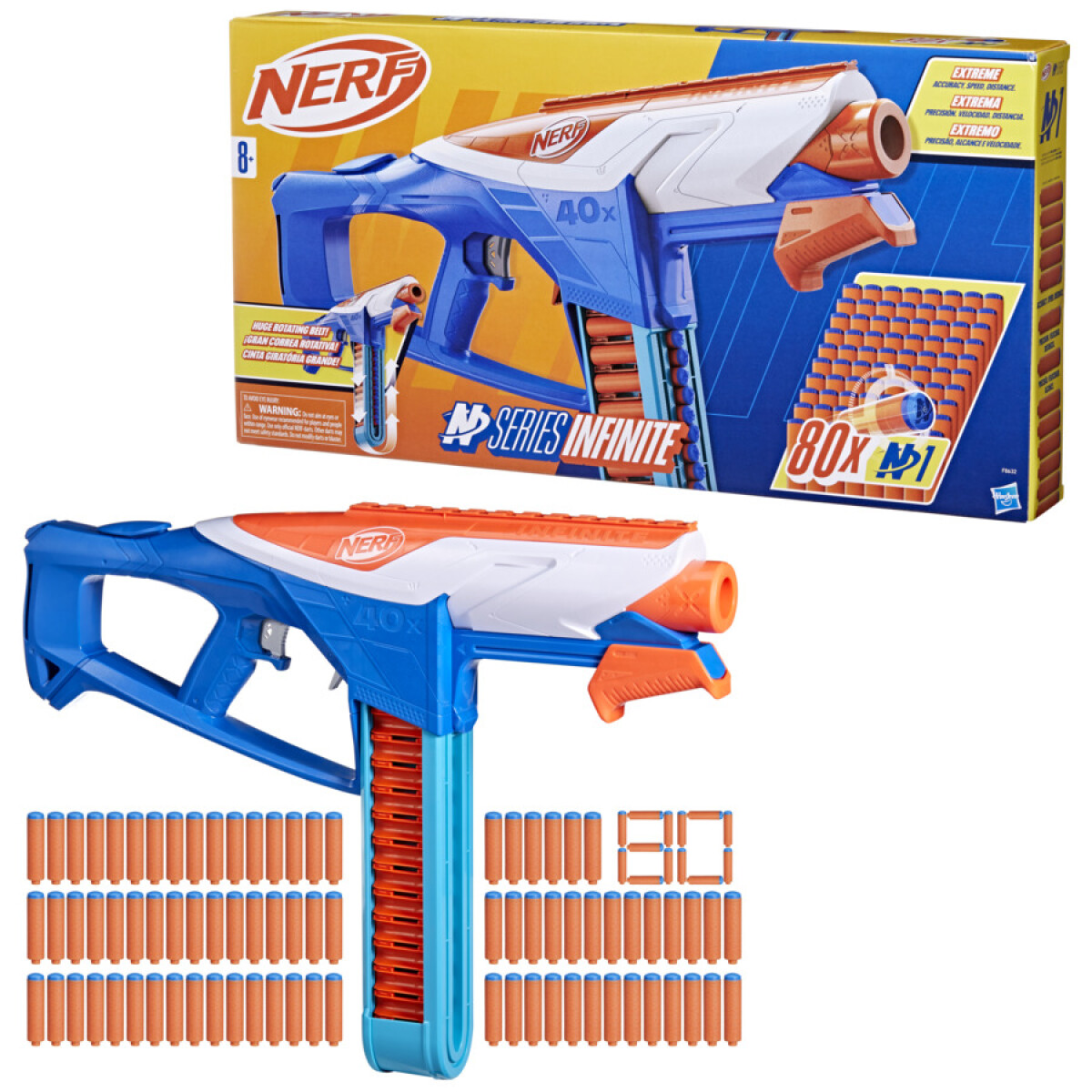 Pistola Nerf N Series INFINITE 