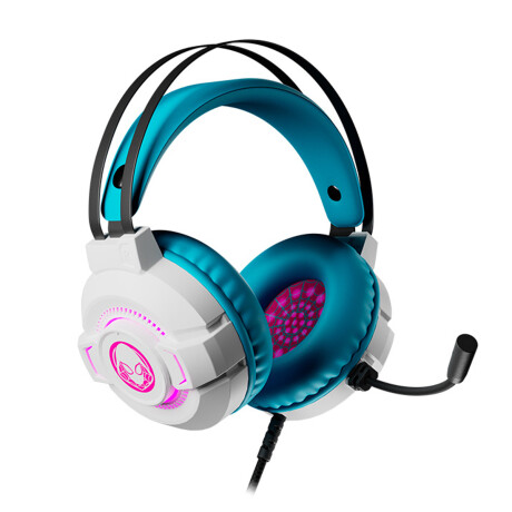 Auriculares GAMER iluminados Ghost Spider. Con micrófono. Control de volumen. 3.5mm y USB Auriculares GAMER iluminados Ghost Spider. Con micrófono. Control de volumen. 3.5mm y USB