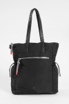 Mochila shopper bolsillos negro