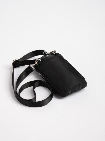 Bandolera porta celular Negro