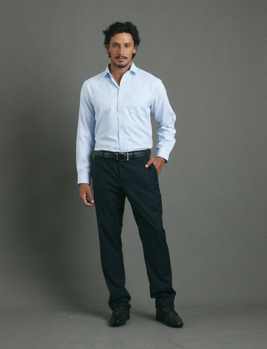 012686 CAMISA HARRINGTON LABEL Celeste