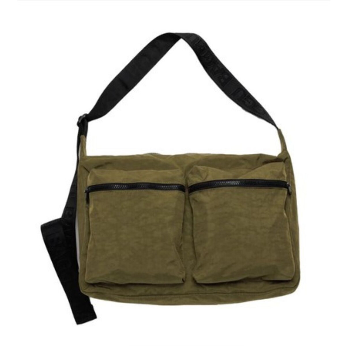 CARBAG-L - Cartera Morral Nylon Bolsillos Al Frente Tipo Cargo Baggu - Seaweed 