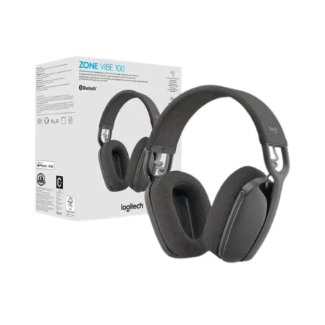 Auriculares Logitech Zone Vibe 100 Graphite Auriculares Logitech Zone Vibe 100 Graphite