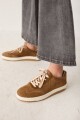 ZAPATILLA PLAY Camel Pelo