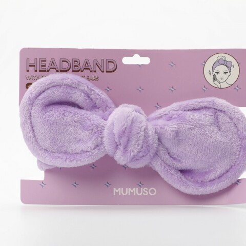 DIADEMA CON OREJAS DE CONEJO FLEXIBLES (MORADO) DIADEMA CON OREJAS DE CONEJO FLEXIBLES (MORADO)