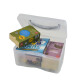 Caja organizadora 12 x 16 x 21 cm TRANSPARENTE
