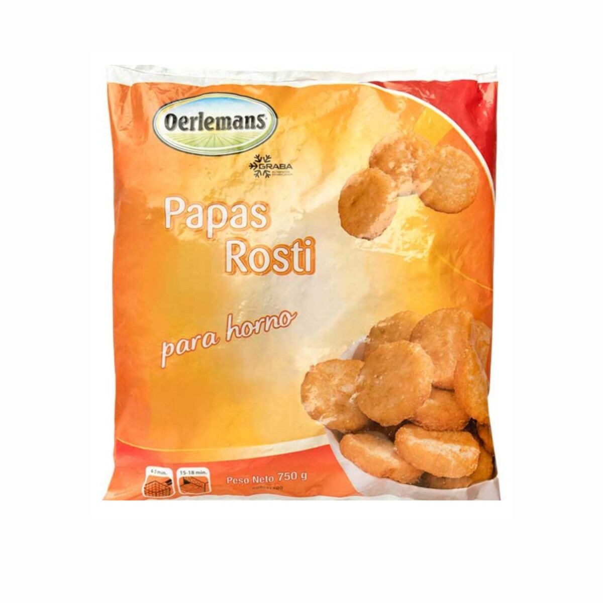 Papas Rosti 750gs. 