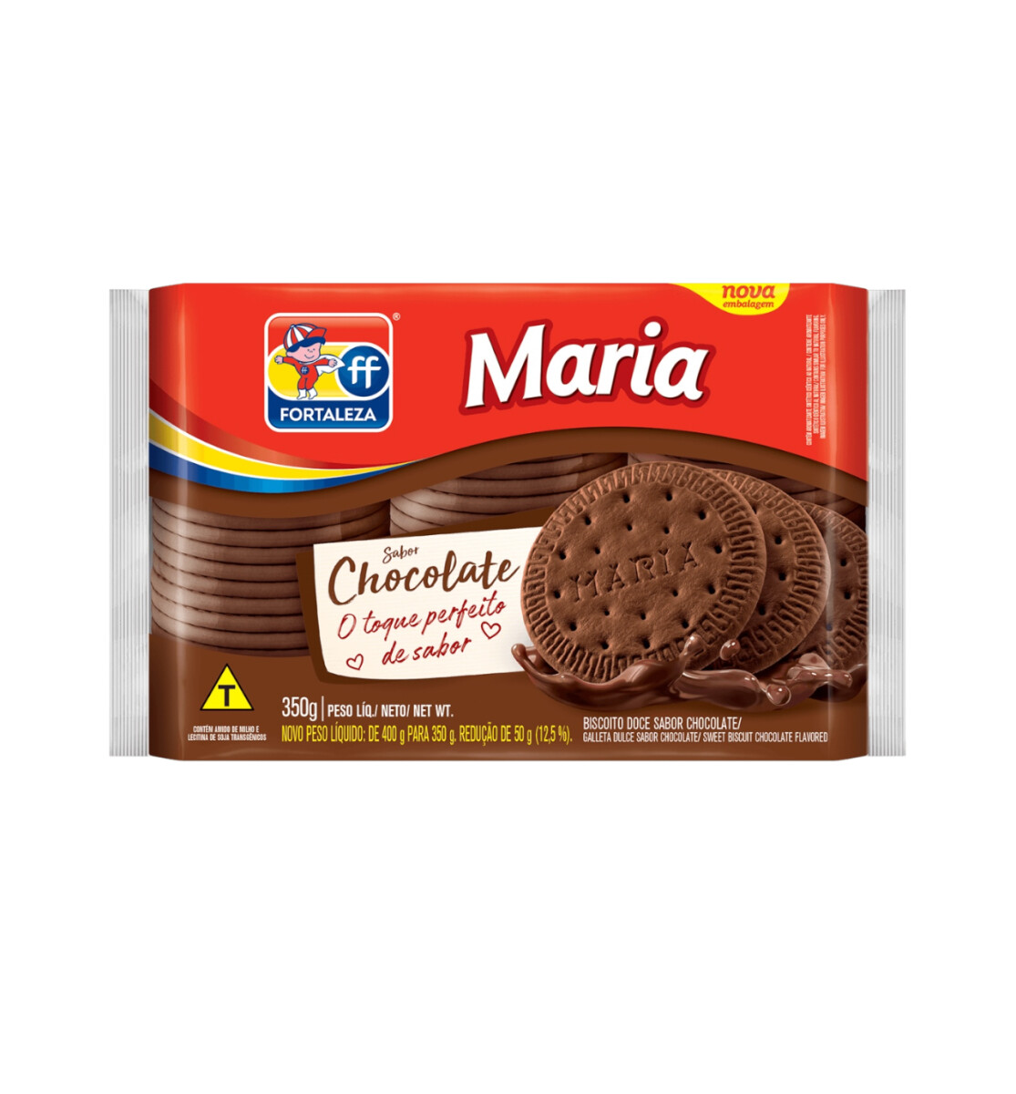 Galleta Fortaleza x 3 - Maria de Chocolate 