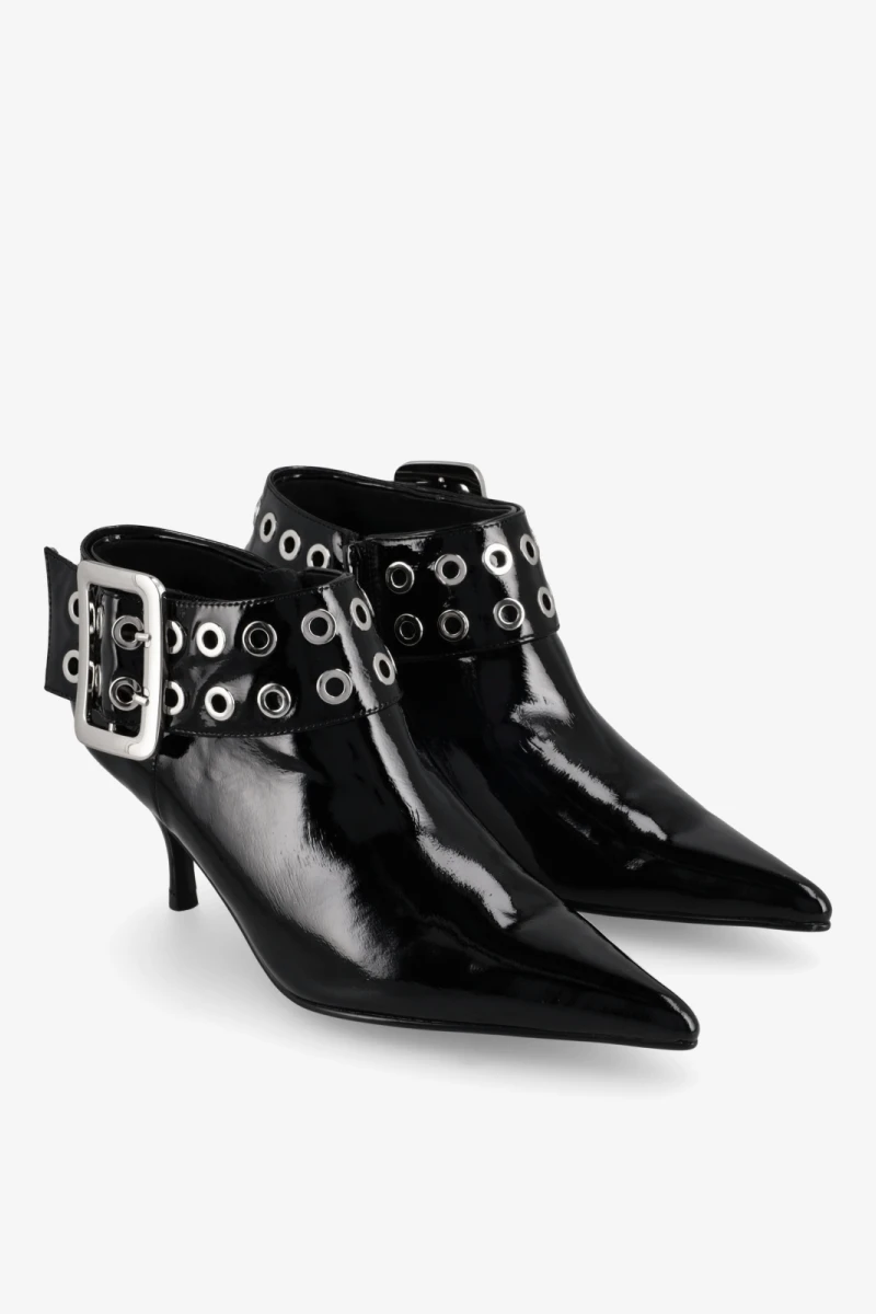 Botin con taco CELESTA-2 Negro