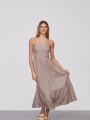 Vestido Burhan Taupe / Mink / Vison