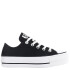 Championes Unisex Converse - All Star Plataforma Chuck Taylor Lift Negro - Blanco