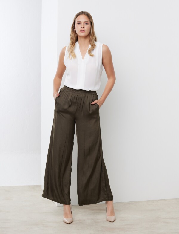 Pantalon Palazzo OLIVA