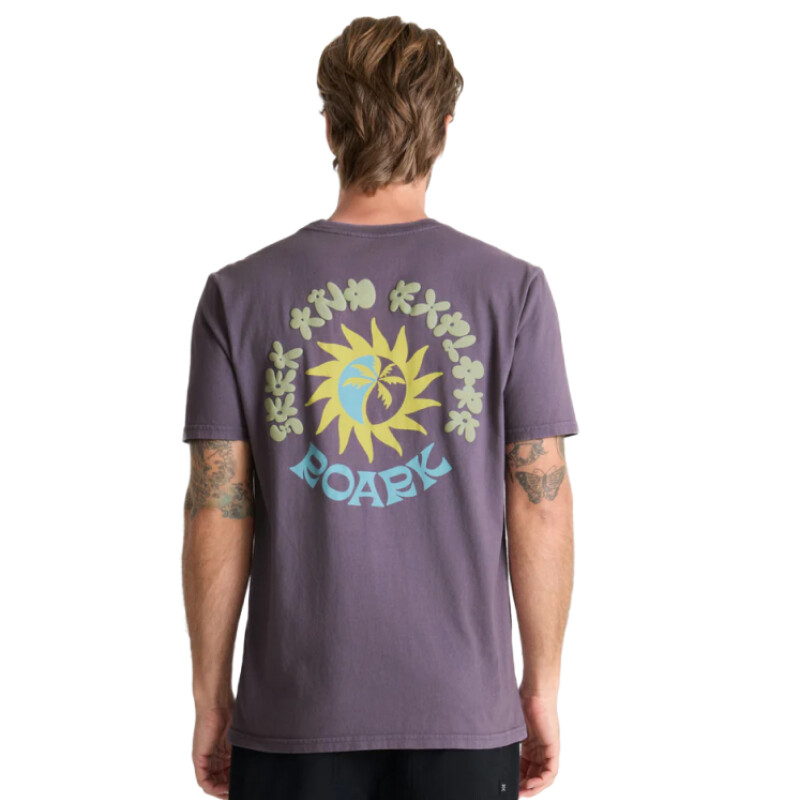 Remera Roark Seek & Explore - Violeta Remera Roark Seek & Explore - Violeta