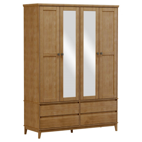 FINESTRA- ROPERO 4 PUERTAS 4 CAJONES REF 2803 FINESTRA- ROPERO 4 PUERTAS 4 CAJONES REF 2803