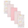 Sabanas recibidores x5 GERBER elefante rosa