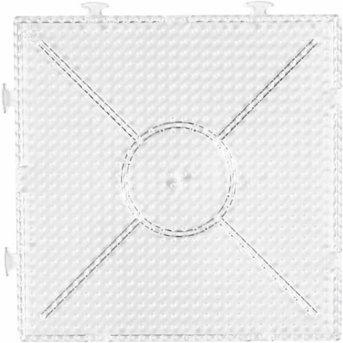 Playbox Beads- Pack 2 tableros cuadrados encastrable - Playbox Beads- Pack 2 Tableros Cuadrados Encastrable 