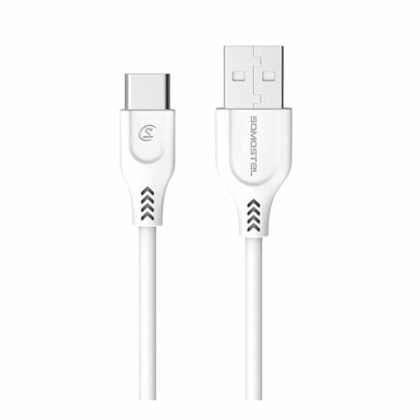 CABLE USB C SOMOSTEL 3MTS Blanco