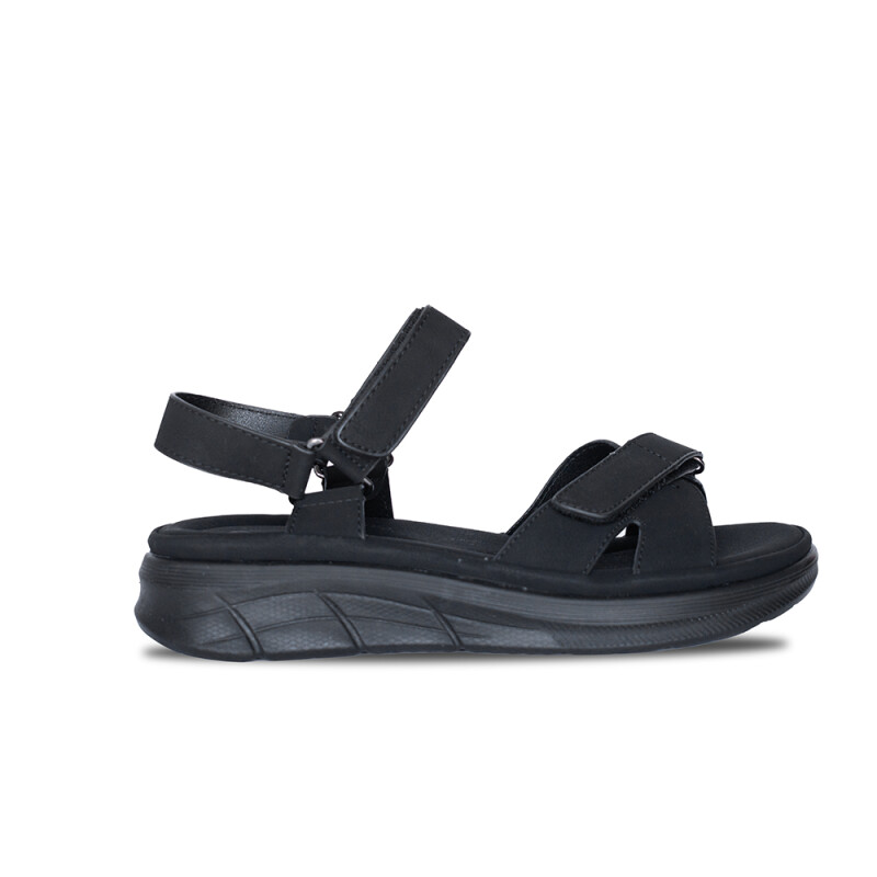 Sandalia de dama Panama Jack ALL BLACK