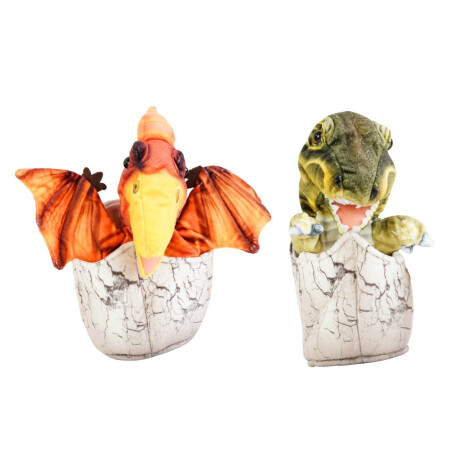 Peluche titere huevo con dragon Peluche titere huevo con dragon
